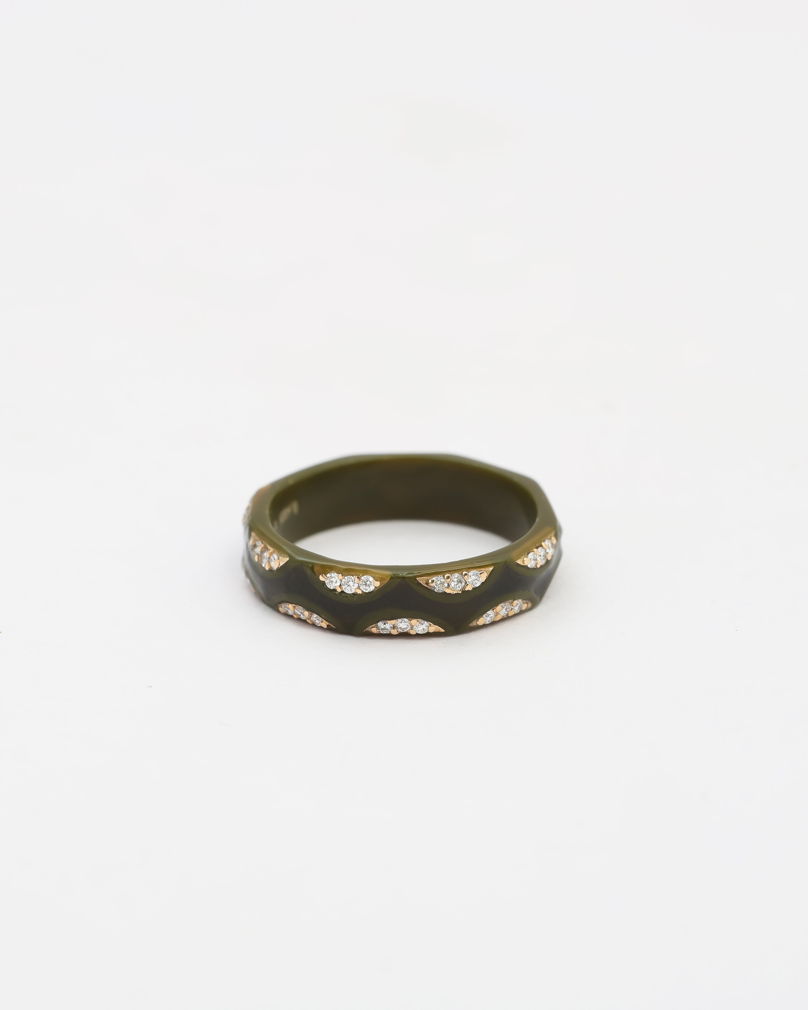 Semi Circle Design Ring
