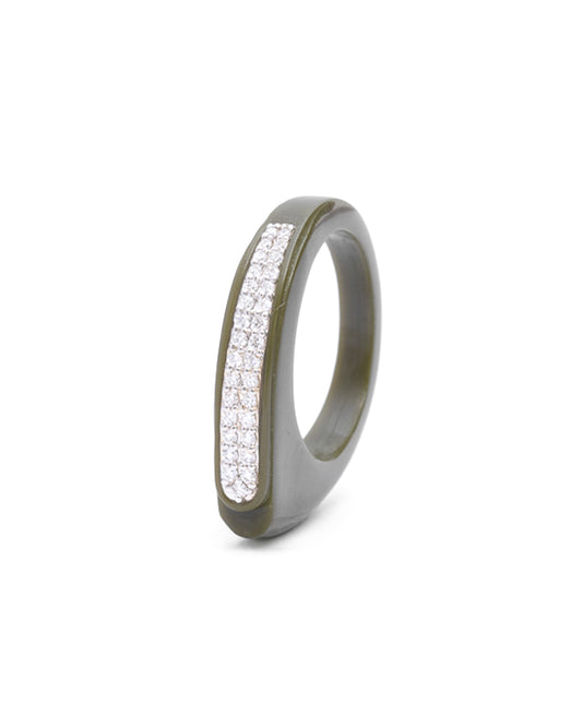 Olive Green Ring1